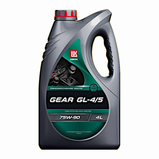 Масло трансмиссионное LUKOIL GEAR GL-4/5 75W-90 4л / 3,44кг