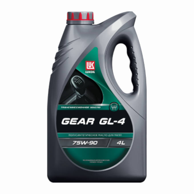 Масло LUKOIL GEAR GL-4 75W90, канистра 4л/3,396кг