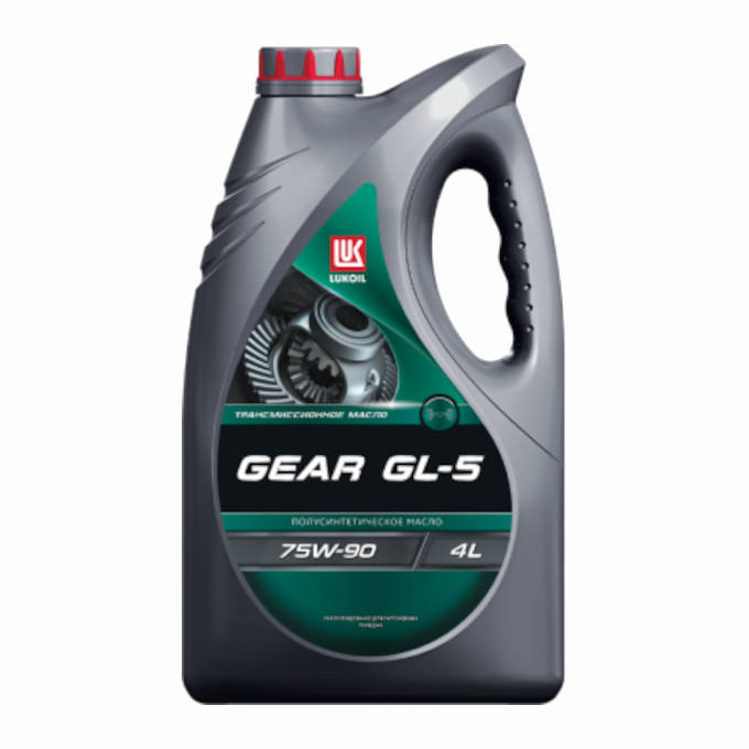 Масло LUKOIL GEAR GL-5 75W90, канистра 4л/3,46кг