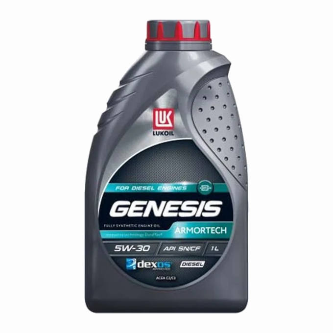 Масло LUKOIL GENESIS ARMORTECH DIESEL 5W-30 SP/CF, канистра 1л/0,851кг