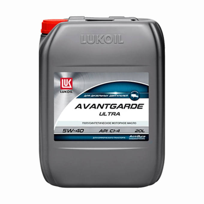 Масло моторное LUKOIL Avantgarde Ultra 5W-40 CI-4/SL, канистра 20л/17,1кг