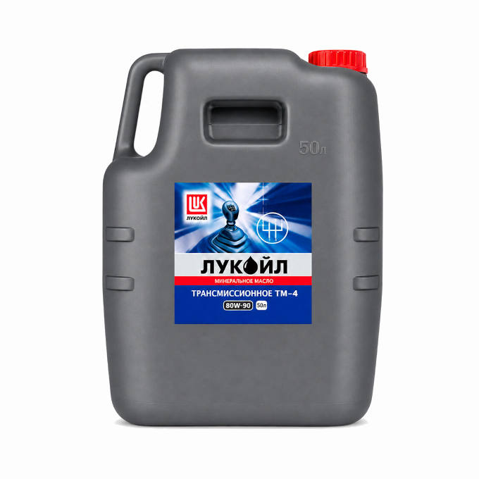 Масло LUKOIL GEAR GL-4 80W90 ТМ-4, канистра 50л/43кг