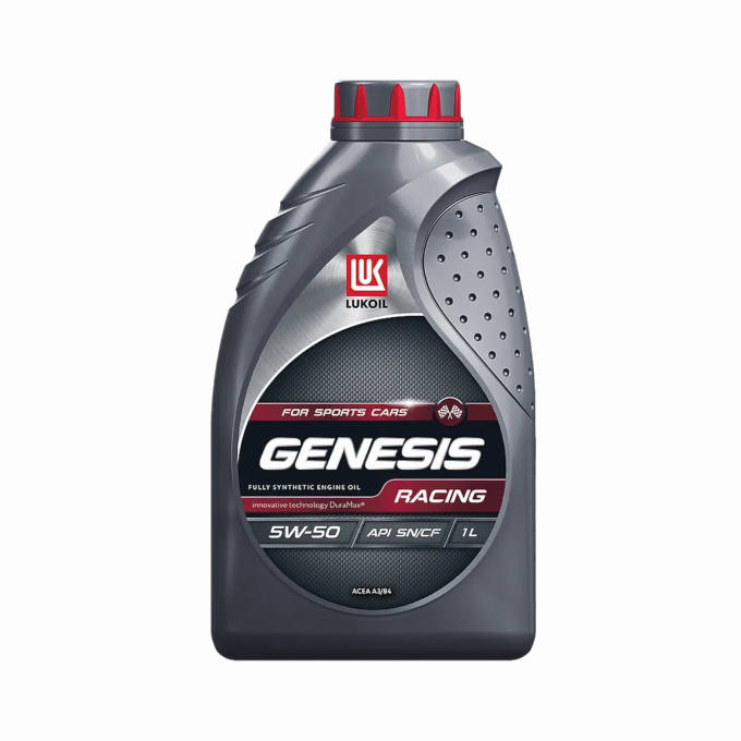 Масло LUKOIL GENESIS RACING 5W-50 SN/CF, канистра 1л/0,842кг