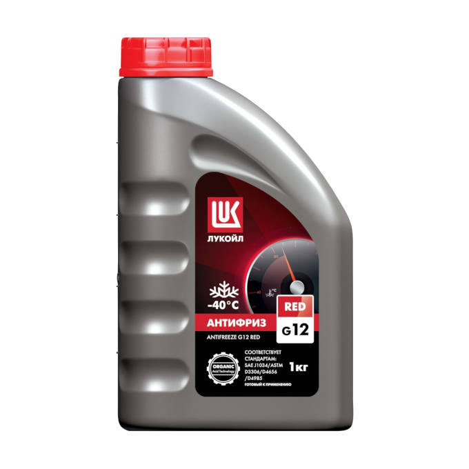 Антифриз LUKOIL HD G12, канистра 1л/1кг
