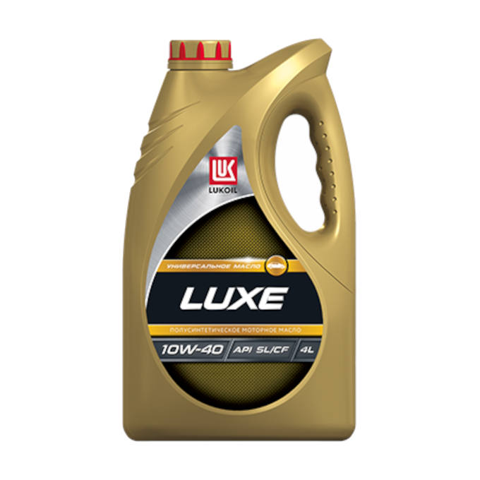 Масло LUKOIL LUXE 10W40 SL/CF, канистра 4л/3,48кг
