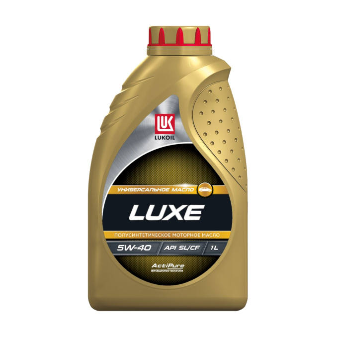 Масло LUKOIL LUXE 5W40 SL/CF, канистра 1л/0,847кг