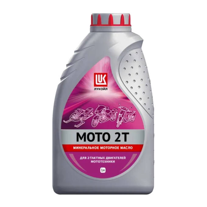 Масло LUKOIL MOTO 2T, канистра 1л/0,886кг