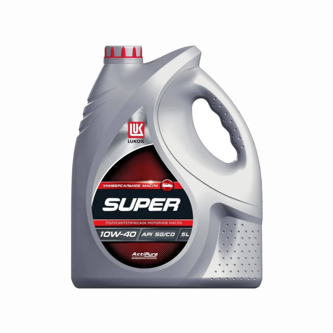 Масло LUKOIL SUPER 10W40 SG/CD, канистра 5л/4,360кг