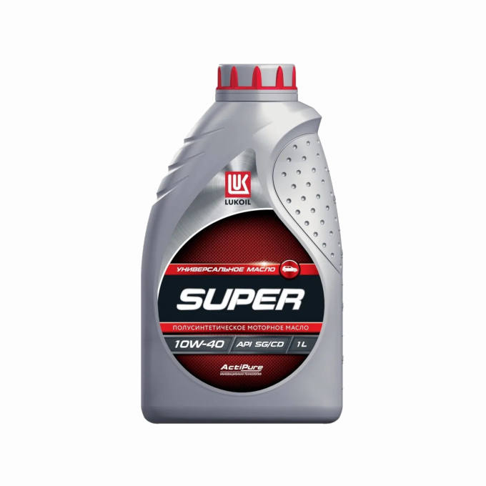 Масло LUKOIL SUPER 10W40 SG/CD, канистра 1л/0,872кг